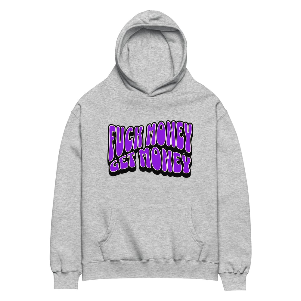 Image of WAVE LOGO HOODIE PURPLE 