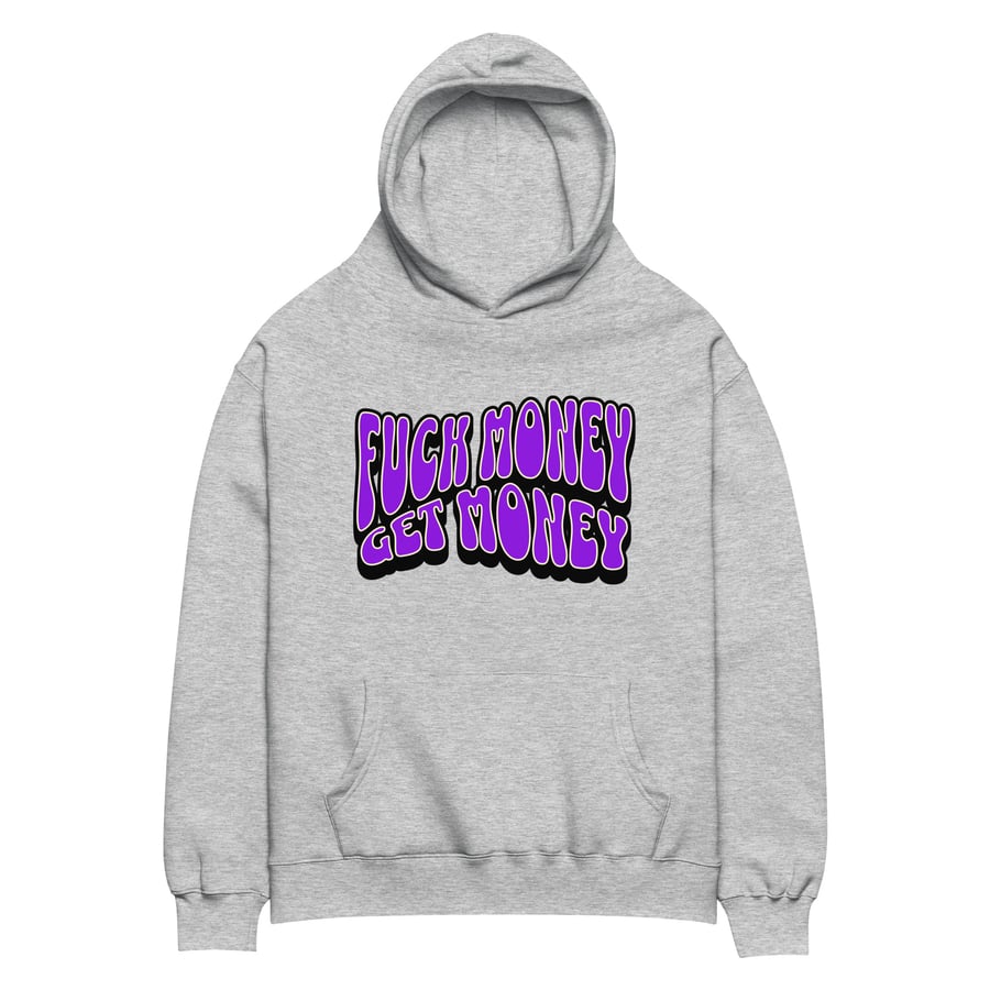 Image of WAVE LOGO HOODIE PURPLE 