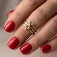Image 4 of Anillo bolitas Stella