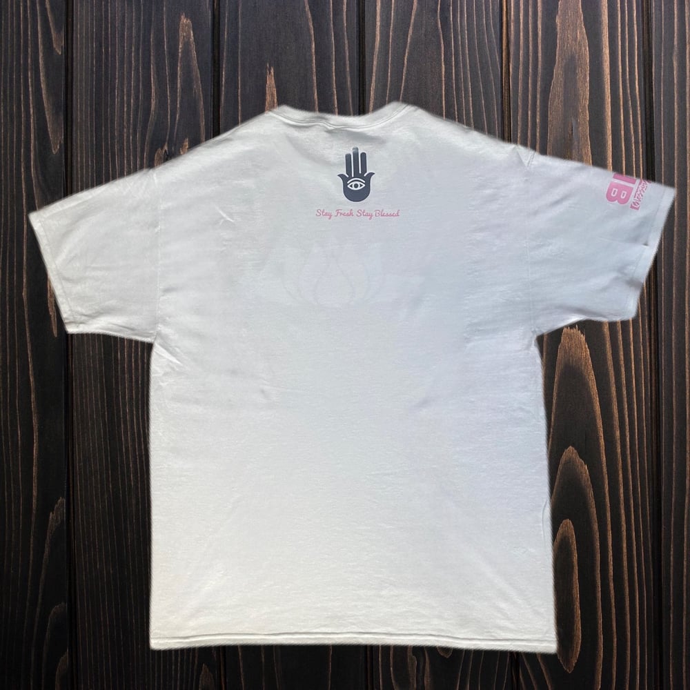 BNE Lotus Flower Tee (white)