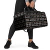Black and Colorful Duffle bag