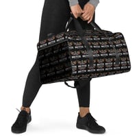 Image 1 of Black and Colorful Duffle bag