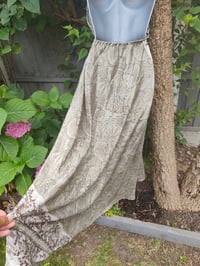 Image 8 of Bianca Frill maxi dress Greys