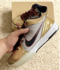 Image 3 of Nike Kobe 4 Protro Gold Medal Size 10.5