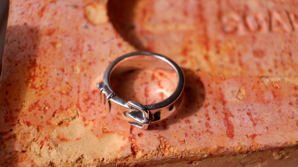 Image of Belt Buckle Ring