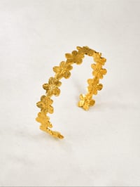 Image 3 of HIBISCUS BANGLE CUFF