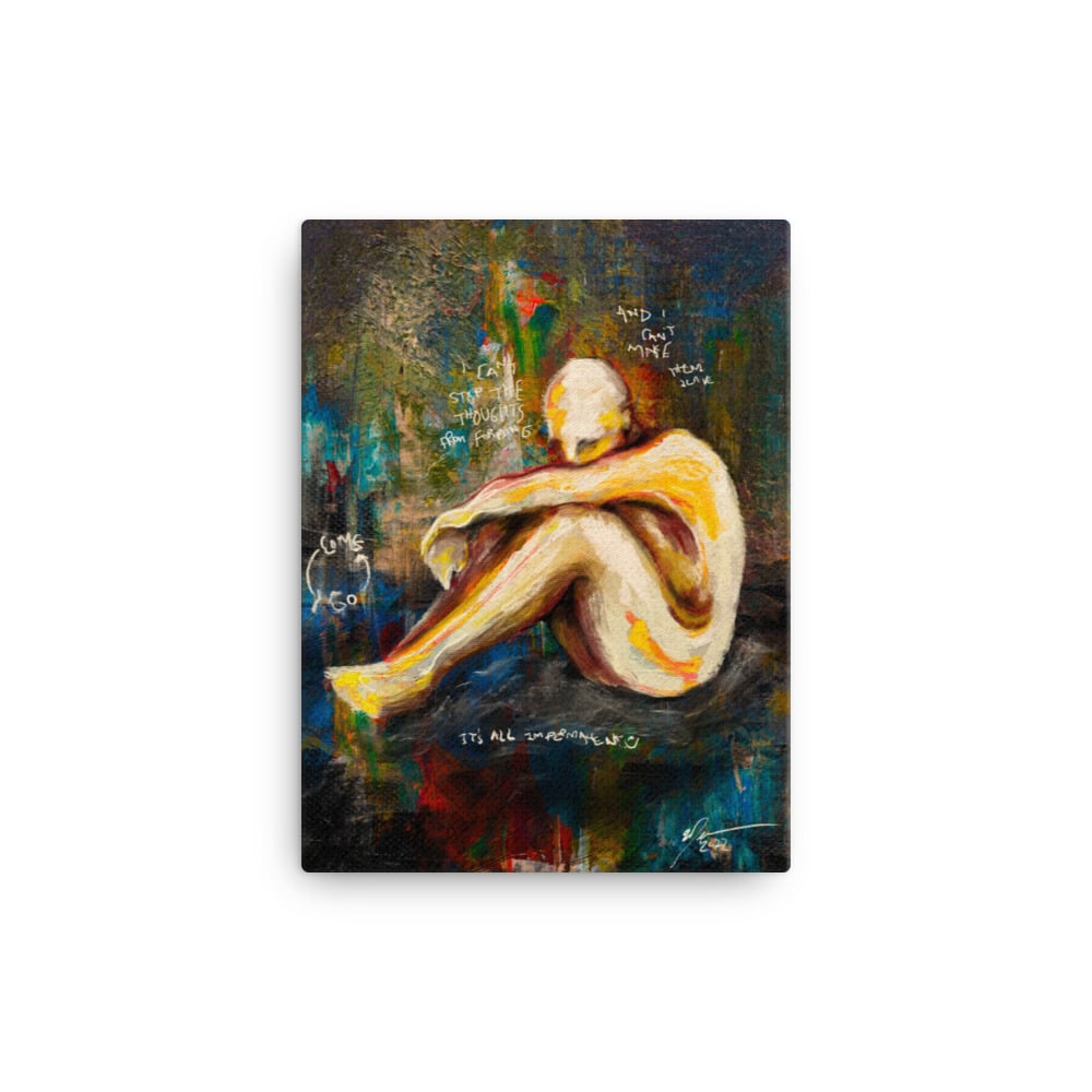 Image of "It's All Impermanent" Canvas Print