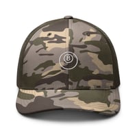 Image 11 of LUCKY 8 BALL TRUCKER HAT - THE CAMO EDIT