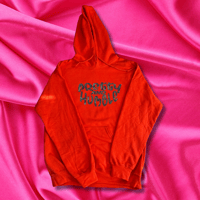 Pretty and Humble Orange/Camouflage Hoodie