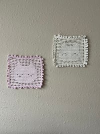 Image 1 of cat tapestry squares 