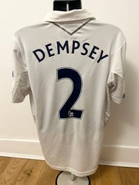Image 3 of Tottenham Hotspur “DEMPSEY 2” 2012/13 Home Shirt + patches (L)