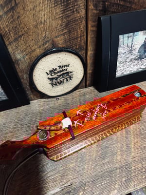 Image of Bloodwood/Mahogany with Snakewood inlay