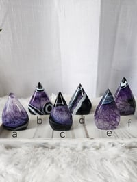 Image 3 of Purple Sardonyx Agate Teardrop Crystal - 6 Styles