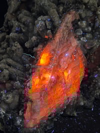 Image 8 of Quartz, Limonite, Chlorite, Hematite & UV Calcite Statement Cluster | Daye China #2861 