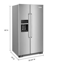 Image 3 of KITCHEN Aid Refrigerator - New In Box $1300