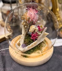 Image 4 of Mammal Jaw Bone Glass Cloche 