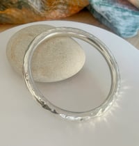 Image 1 of Chunky Bangle Sterling Silver