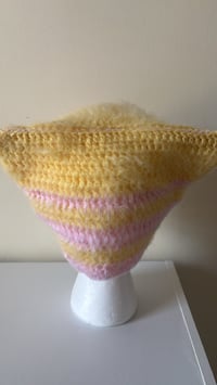 Image 3 of pink belly beanie