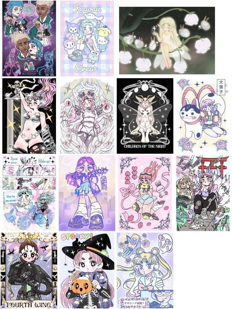 Image of DinA4 Prints (1x10€/3x20€)