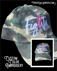 Image 1 of Fighter Dad Hat - Custom Colors