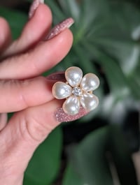 Image 1 of Glitz Glam Pearl Flower