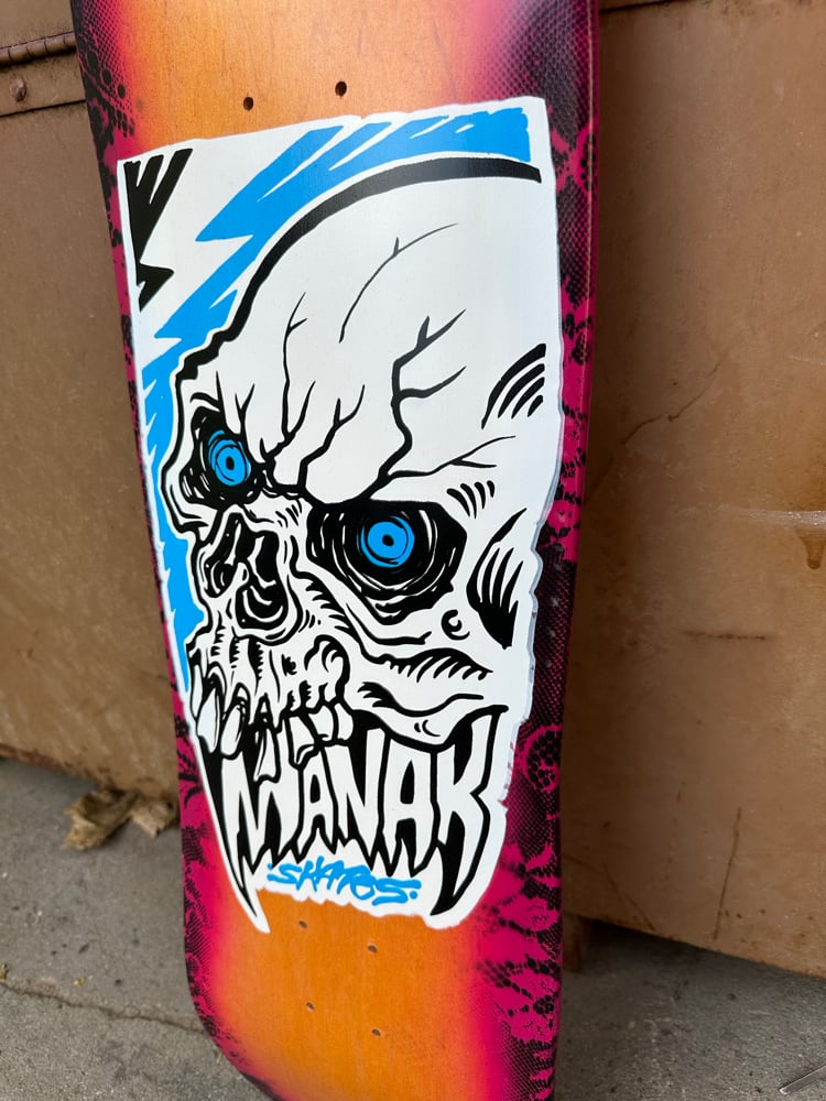 9" Bad Mongo Mid - Excel Skull - Lace Halo