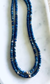 Image 1 of  *new* SODALITE + PYRITE necklace