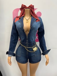 Blazin Denim Romper