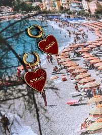 Image 3 of AMOUR HEART EARRINGS 