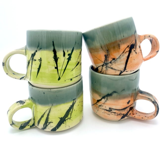 Splatter Mugs 