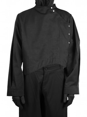 Image of ÆNRMÒUS - Ciam Toggle Shirt (Black)