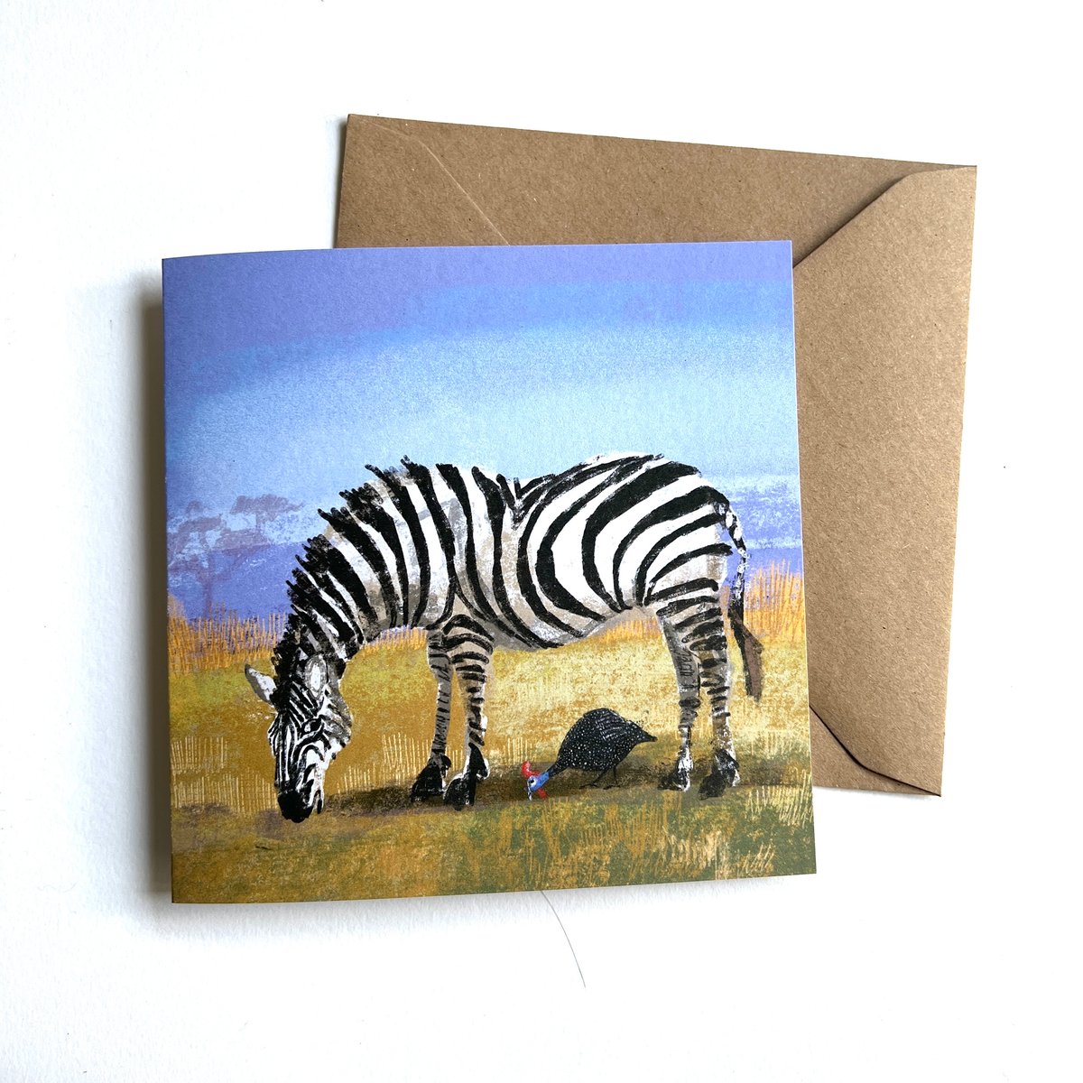 Image of African Animal Magic - Set Of 4 Lucury Greetings Cards