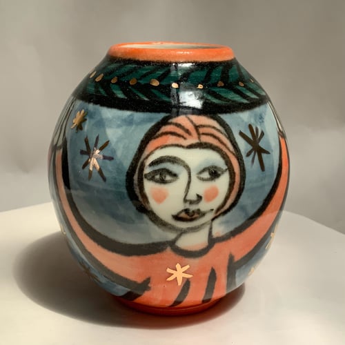 Image of Fairytales vase,Singing in the dark . 