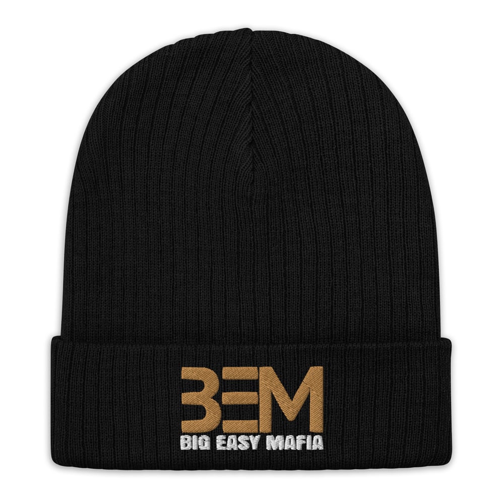 Image of BEM (Big Easy Mafia) Ribbed knit beanie