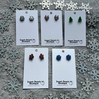 Image 1 of Christmas Simple Studs