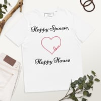 Image 2 of Happy House Unisex Organic Cotton T-shirt
