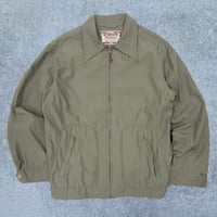 Image 1 of 80s McGREGOR ZIP UP JACKET - SIZE MEDIUM