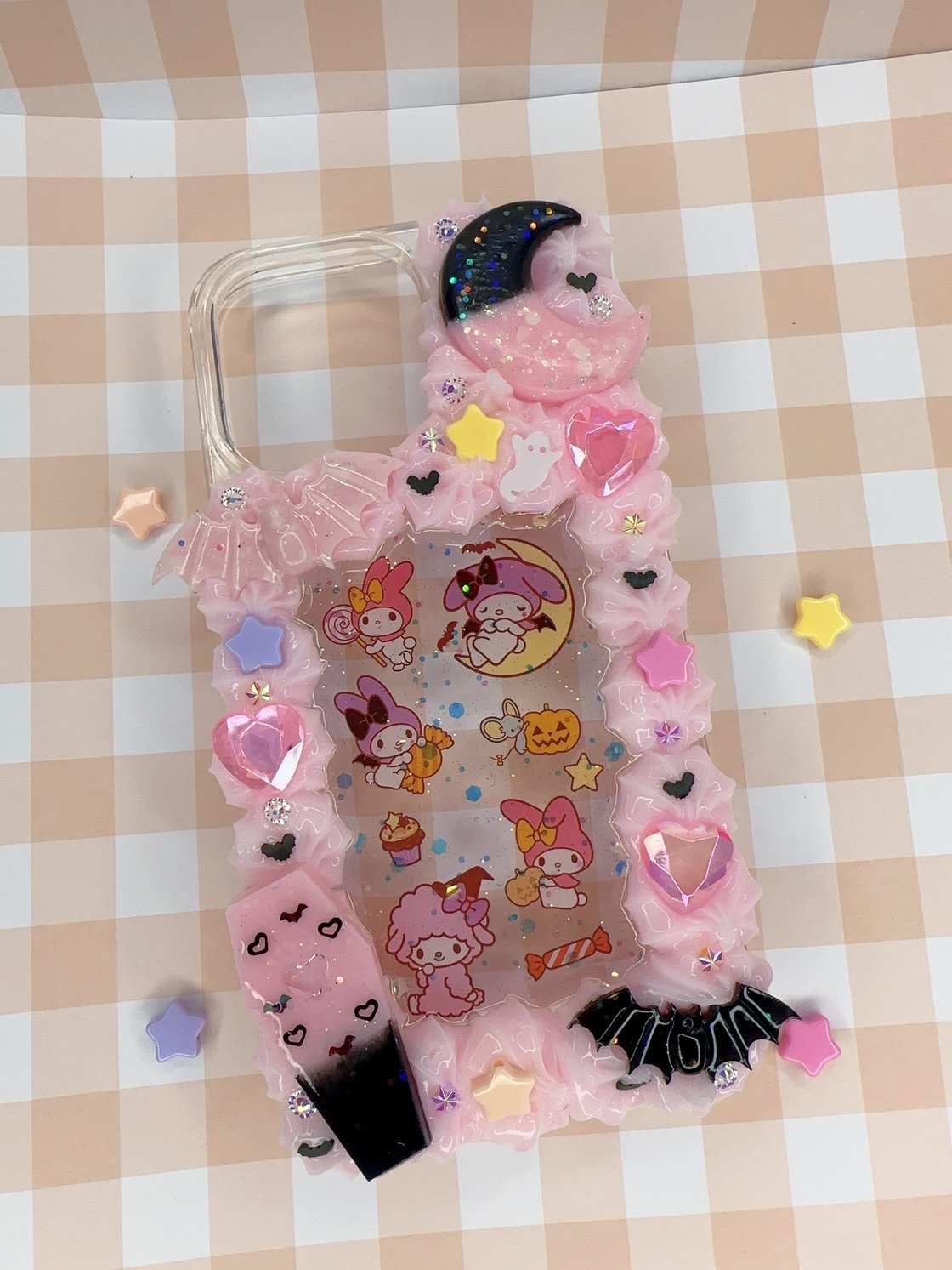 Image of iPhone 14 Pro Max Halloween Melody decoden case 🎃💖