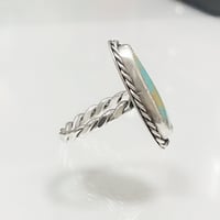 Image 3 of Kingman Turquoise Ring #3