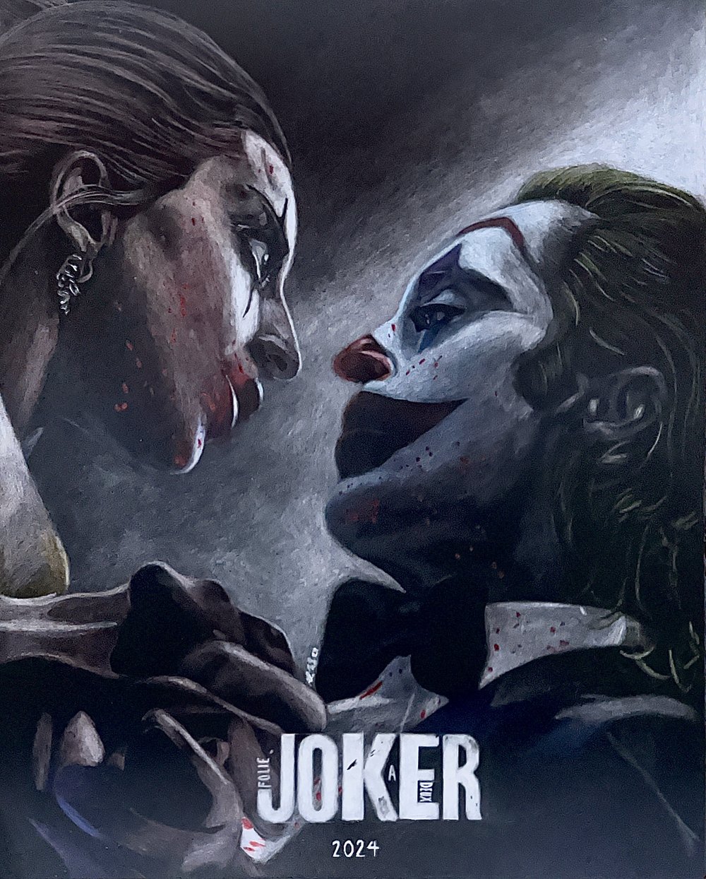 Image of “Get ready for the judgement day.” JOKER: FOLIE A DEUX Art Print