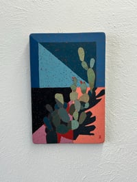 Image 2 of The Shadow - 9x14" Acrylic On Wood