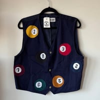 Image 1 of billiard Suede vest - L
