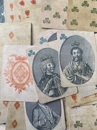 Image 4 of Fac Similé Musee Fournier, D'un Jeu Cartes Historiques Anglais 1790, 2004