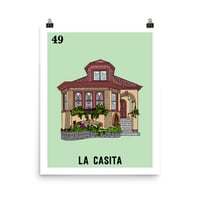 Image 2 of 'La Casita' Print (Green)