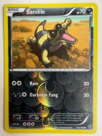 Image 1 of Sandile - XY Base Set - Reverse Holofoil - Near Mint