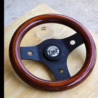 Image 3 of Made to order black 265mm Original with rich Jarrah wood