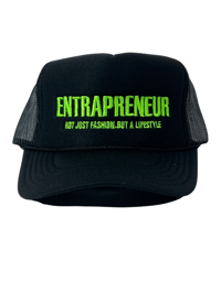 Image 4 of ENTRAPRENEUR™ Lifestyle Trucker Hat grn