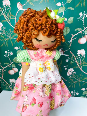 Image of RESERVED FOR DAYNA Classic Medium Art Doll Strawberry 