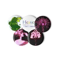 Image of Pin Buttons - Set of 5