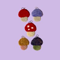 Image 1 of Double-sided Mushroom Bag Charms